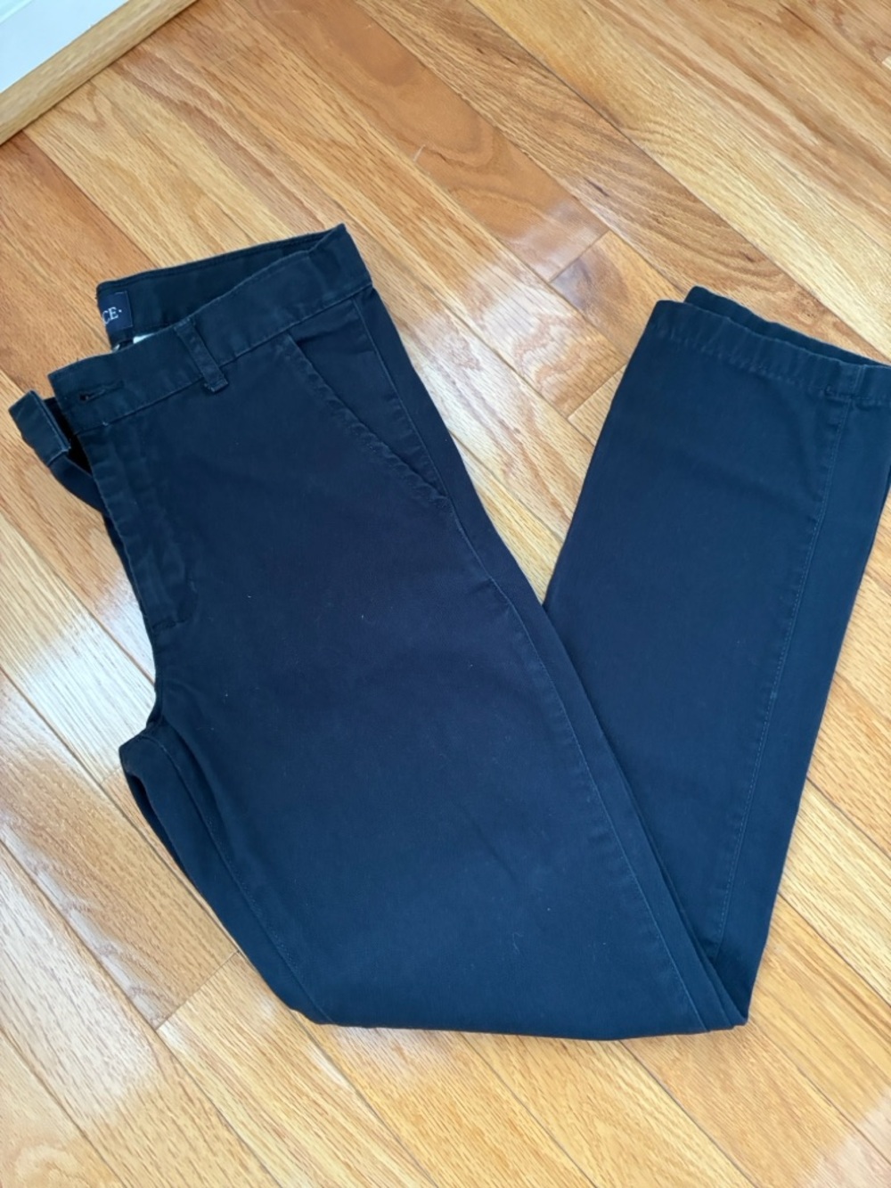 Childrens Place Blue Boys Uniform Stretch Skinny Chino Pants Size 12